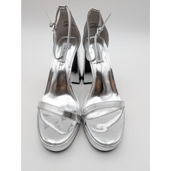 Steve Madden Veronika Platform Chunky Block Heel Sandal Women's Size US10 EU40.5 - Picture 10 of 13